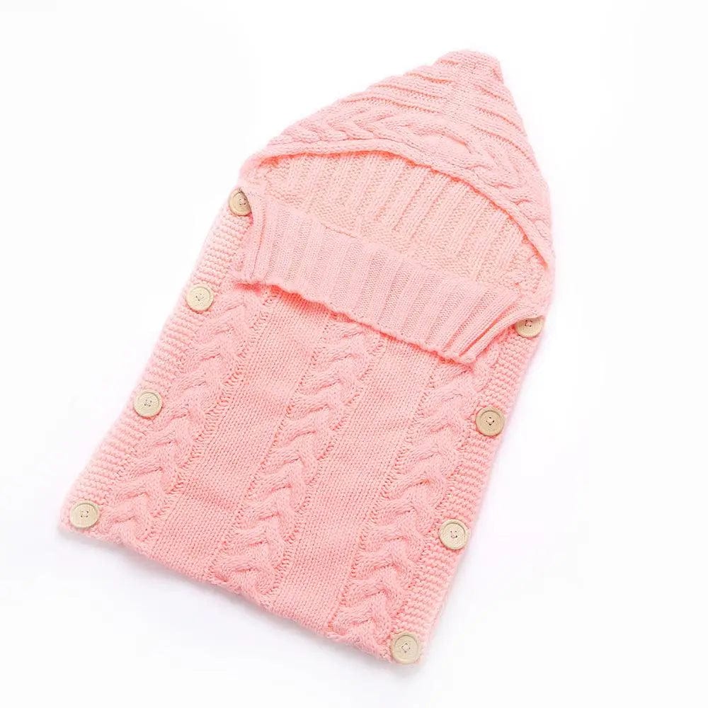 LOVEMI  Baby clothing Pink Lovemi -  Knitted Baby Sleeping Bag