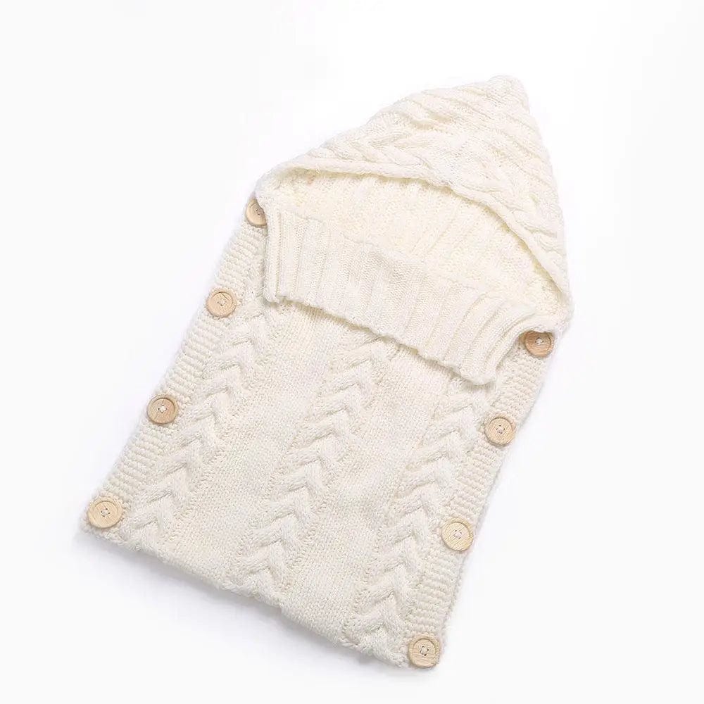 LOVEMI  Baby clothing White Lovemi -  Knitted Baby Sleeping Bag