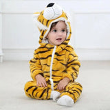 Baby Rompers Winter Autumn Clothes-Tiger-3