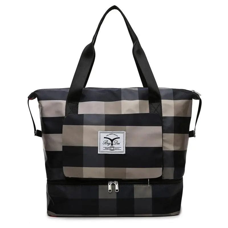 LOVEMI  Bags Shoulder bags Black Lovemi -  Foldable Travel Duffel Bag Fitness Waterproof Dry And Wet