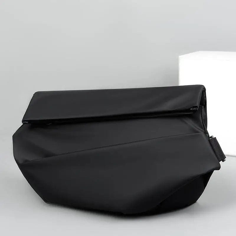 LOVEMI  Bags Shoulder bags Black Lovemi -  Functional Crossbody Bag Men Cool Motorcycle Sling Backpack