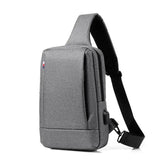 LOVEMI  Bags Shoulder bags Dark grey Lovemi -  Men Chest Bag Shoulder Bags Crossbody Sling Backpack