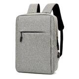 LOVEMI  Bags Shoulder bags Light grey Lovemi -  Laptop Backpack With USB Design Business Bags Men