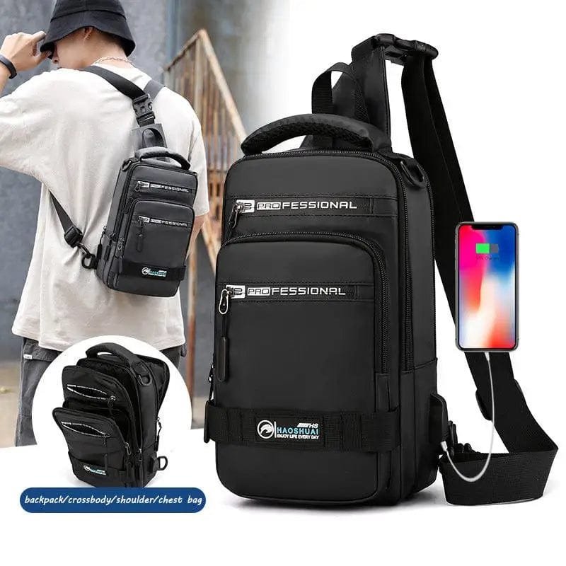 LOVEMI  Bags Shoulder bags Lovemi -  Multifunction Bags For Men Nylon Backpack Crossbody Shoulder
