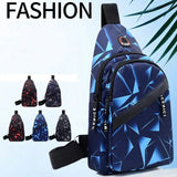 LOVEMI  Bags Shoulder bags Lovemi -  Print Sling Chest Bag For Men Crossbody Bag With Earphone