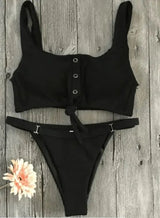 LOVEMI  Bikinis Black / S Lovemi -  The New Europe And The United States Sexy Swimsuit Bikini