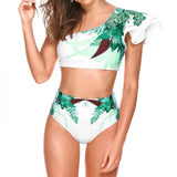 LOVEMI  Bikinis Green / S Lovemi -  Women's Sexy Two-piece Swimwear Floral Print Swimsuit Bikini
