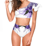 LOVEMI  Bikinis Purple / S Lovemi -  Women's Sexy Two-piece Swimwear Floral Print Swimsuit Bikini