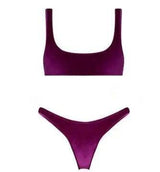 LOVEMI  Bikinis Purplered / S Lovemi -  Sexy low waist Bikini Bathing Suit