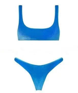 LOVEMI  Bikinis RoyalBlue / S Lovemi -  Sexy low waist Bikini Bathing Suit