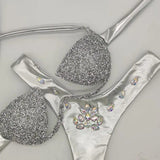 LOVEMI  Bikinis Silver / S Lovemi -  New Hot Diamond European And American Swimsuit Bikini