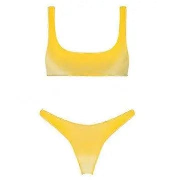LOVEMI  Bikinis Yellow / M Lovemi -  Sexy low waist Bikini Bathing Suit