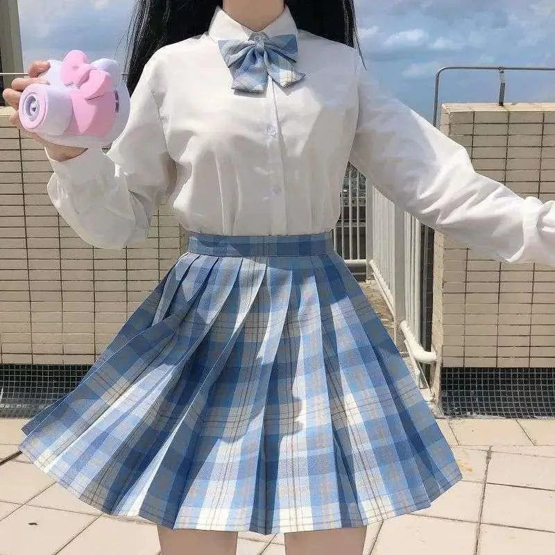 LOVEMI Blousse B / XS Lovemi -  Uniform Yamabuki Gentle One-cut Pleated Skirt Academy