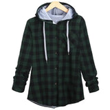 LOVEMI Blousse Green / S Lovemi -  Winter Sweatshirt Hooded Coat Autumn Ladies