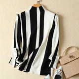 LOVEMI Blousse White / S Lovemi -  Half Turtleneck Sweater Slim Knit Sweater Thicken Top With