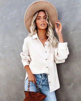 LOVEMI Blousse White / XL Lovemi - Trendy Button Jacket for Men & Women