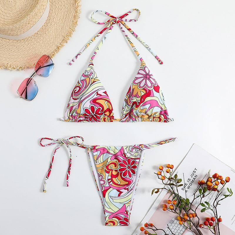 Boho Chic Swimwear: Trendy Bikini Sets for Sun-Soaked Style-1