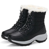 LOVEMI  Boots Black / 4 Lovemi -  Snow Boots Plush Warm Ankle Boots For Women Winter Shoes