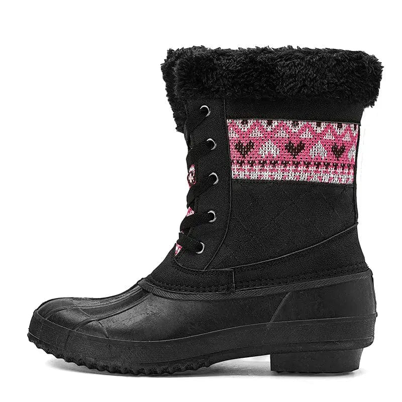LOVEMI  Boots Black / 6 Lovemi -  Winter High-top Hiking Shoes Women Non-slip Plus Velvet