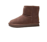 LOVEMI  Boots Brown / 4 Lovemi -  New Flat Bottom Medium Cotton Shoes Plush Snow Boots For Women
