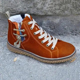 LOVEMI  Boots Dark brown / 7.5 Lovemi -  New snow boots women flat heel