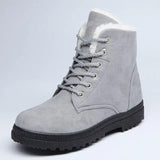 LOVEMI  Boots Grey / 4 Lovemi -  Winter Snow Boots With Warm Plush Ankle Boots For Women Shoes
