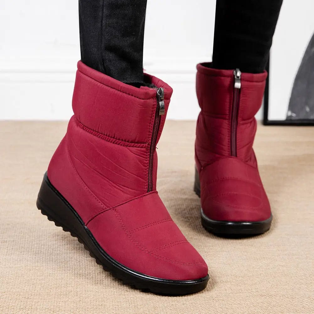 LOVEMI  Boots Red / 4 Lovemi -  Winter Snow Boots For Women Warm Plush Platform Boots Shoes
