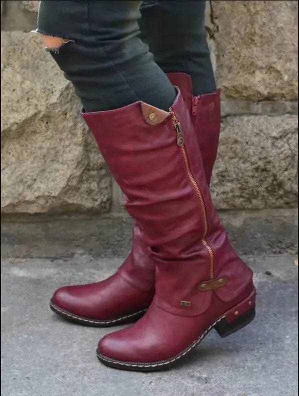LOVEMI  Bottes 8 / Red Lovemi -  Women Boots