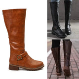 LOVEMI  Bottes Lovemi -  Women's BootsThick Heel Knight Boots Women