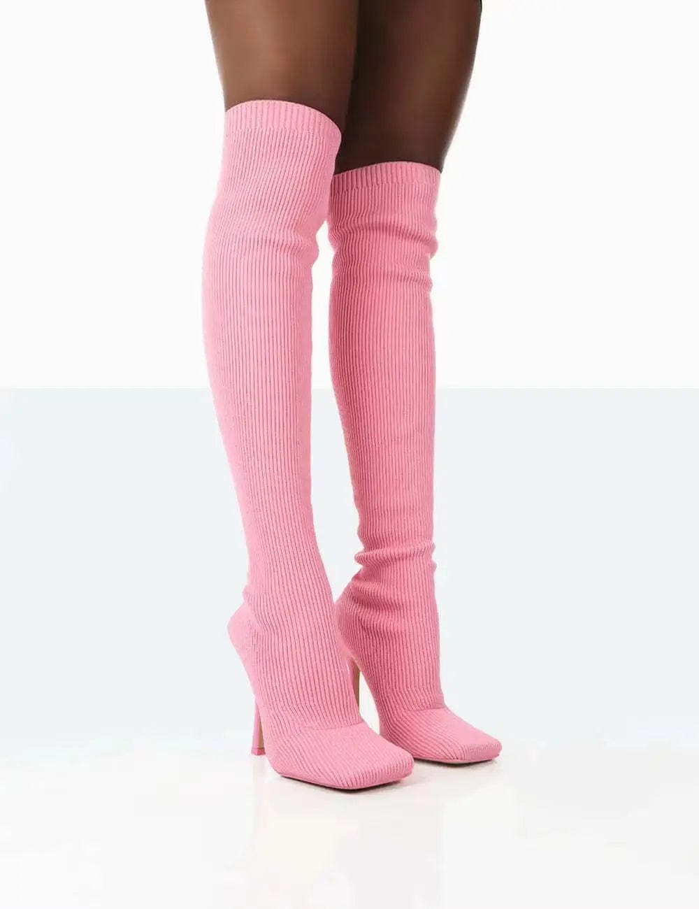 LOVEMI  Bottes Pink / 5 Lovemi -  Thigh High Boots Women Over The Knee Long Boots Fashion Shoes