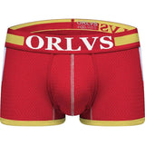 LOVEMI  Boxer M 2Red / M Lovemi -  Men's Boxer Shorts Low-Waist Elastic Hip-Lift Boxer Briefs