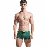 LOVEMI  Boxer M Green / M Lovemi -  Men's boxer swim shorts