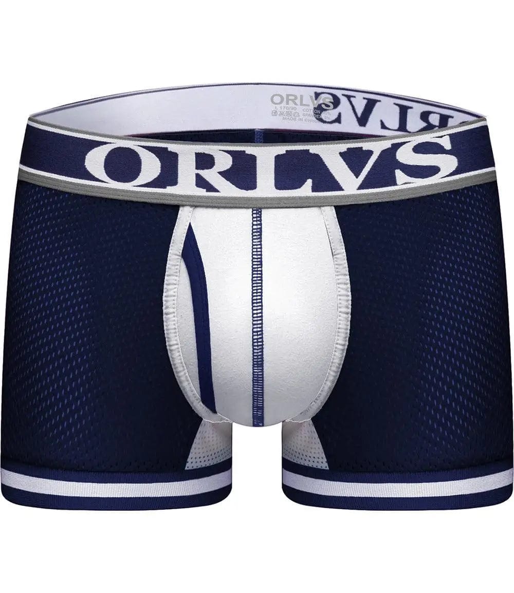 LOVEMI  Boxer M Grey / M Lovemi -  Men's Boxer Shorts Low-Waist Elastic Hip-Lift Boxer Briefs