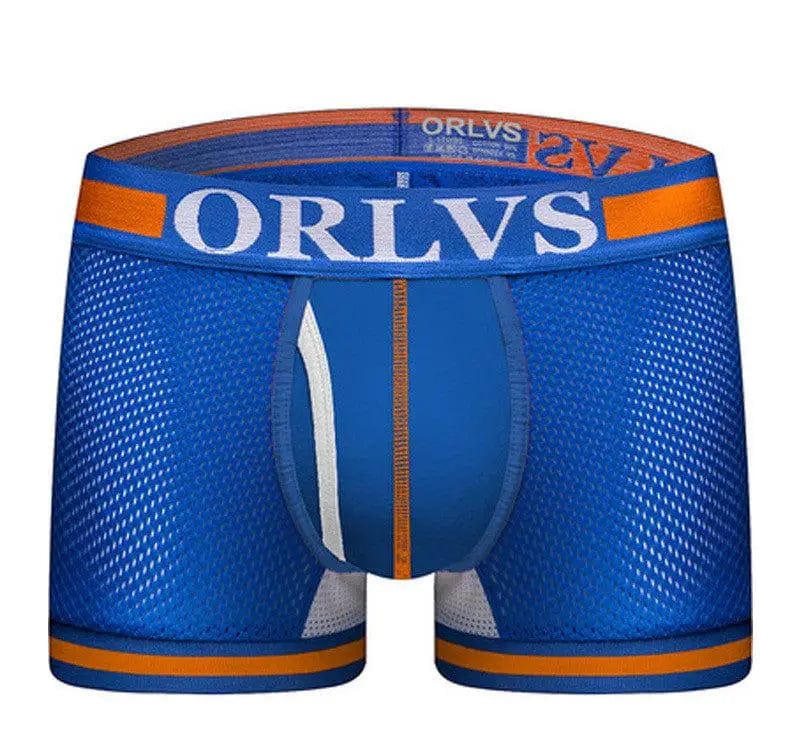 LOVEMI  Boxer M Orange / M Lovemi -  Men's Boxer Shorts Low-Waist Elastic Hip-Lift Boxer Briefs