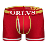 LOVEMI  Boxer M Red / M Lovemi -  Men's Boxer Shorts Low-Waist Elastic Hip-Lift Boxer Briefs