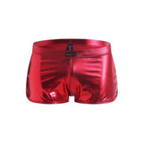 LOVEMI  Boxer M Red / XL Lovemi -  Faux leather boxer shorts