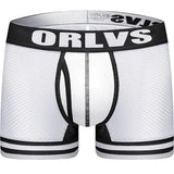 LOVEMI  Boxer M White / M Lovemi -  Men's Boxer Shorts Low-Waist Elastic Hip-Lift Boxer Briefs