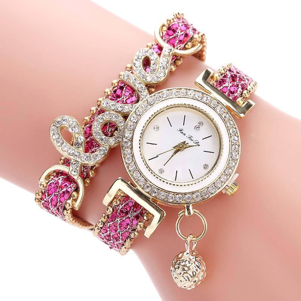 Bracelet watch-Pink-6