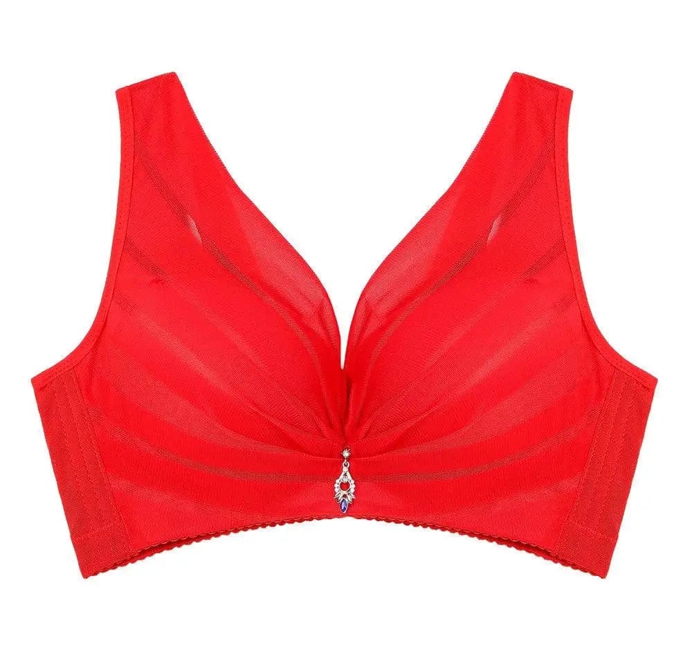 LOVEMI  Bras Red / 75B Lovemi -  Plus Size Sexy Underwear Bras For Women Lingerie Crop