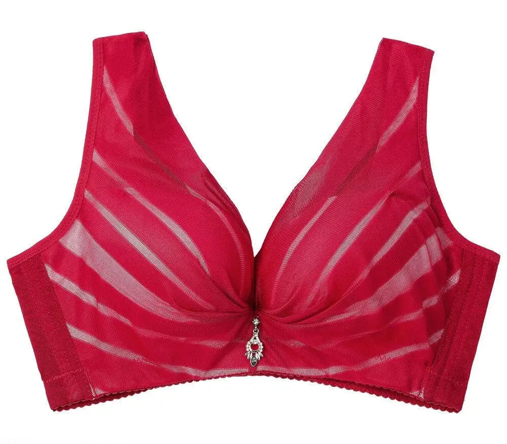 LOVEMI  Bras WineRed / 75B Lovemi -  Plus Size Sexy Underwear Bras For Women Lingerie Crop
