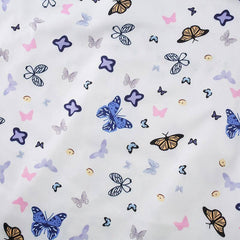 Butterfly print tight split hip skirt-3