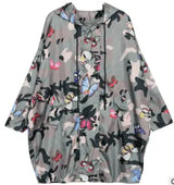 LOVEMI - Camouflage butterfly printing new hooded sunscreen shirt