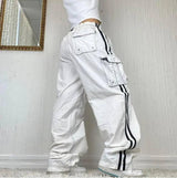 Cargo Pants For Women With Pockets Y2K Streetwear Going Out-2