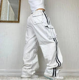 Lovemi - Cargo Pants For Women With Pockets Y2K Streetwear