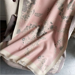 Cashmere Like Thickened Shawl Scarf - 2 Style / 180X65CM - 1
