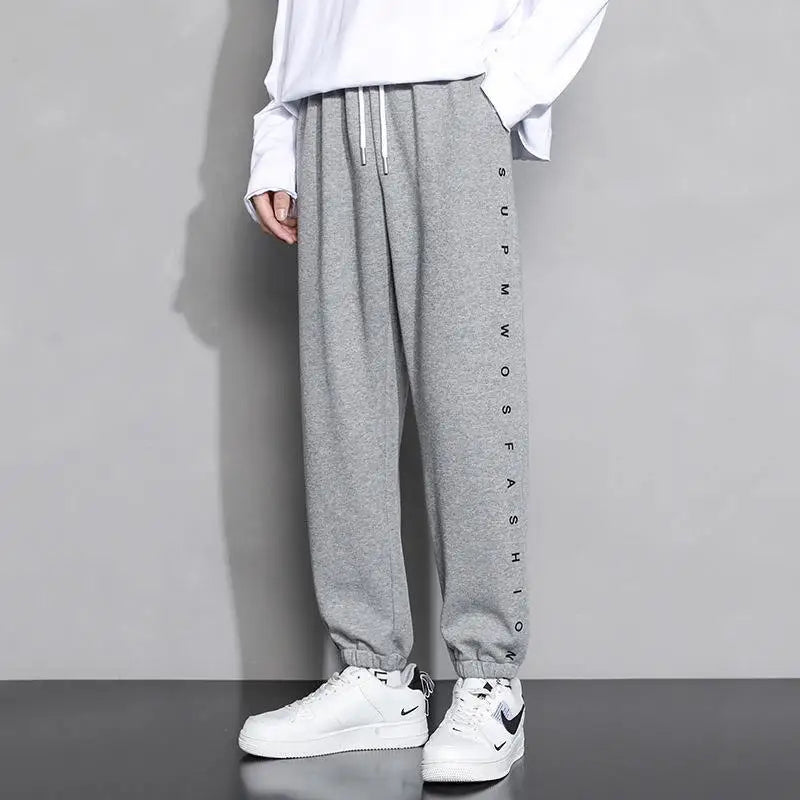 LOVEMI - Casual Sports Ankle Foot Workwear Cropped Trousers