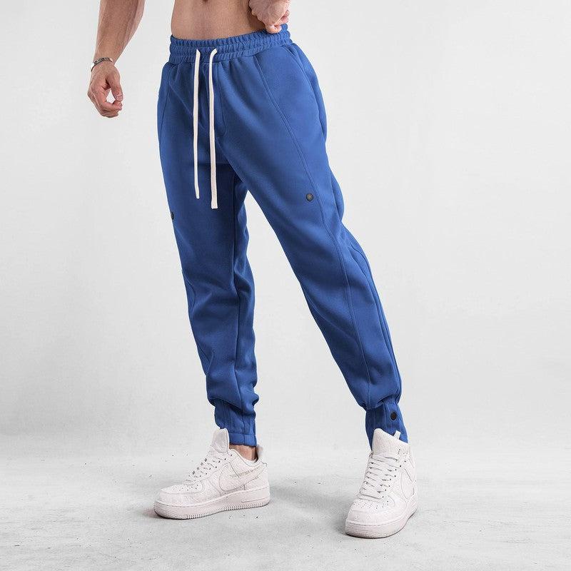 Casual Sports Trousers Loose Autumn Men's Clothing-Royal Blue-7