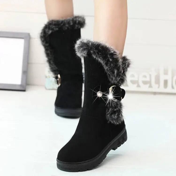 Casual Warm Winter Snow Boots Women-2