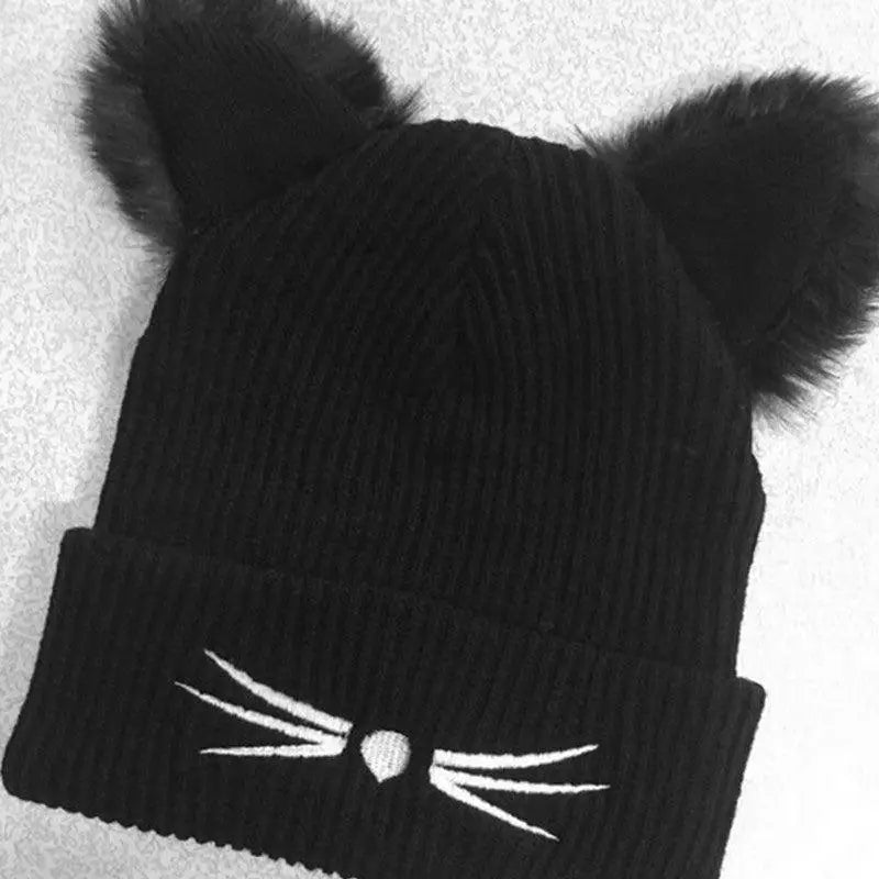 LOVEMI - Cat Ear Fur Hat