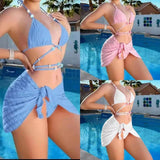 Chic Summer Poolside Fashion: Trendy Pink Swimwear Ideas Bikinis LOVEMI    